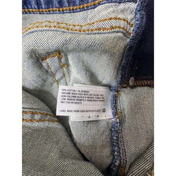 Isabel Ingrid & Isabel Mid-Rise Denim Maternity Shorts Size 12 - Picture 4 of 7